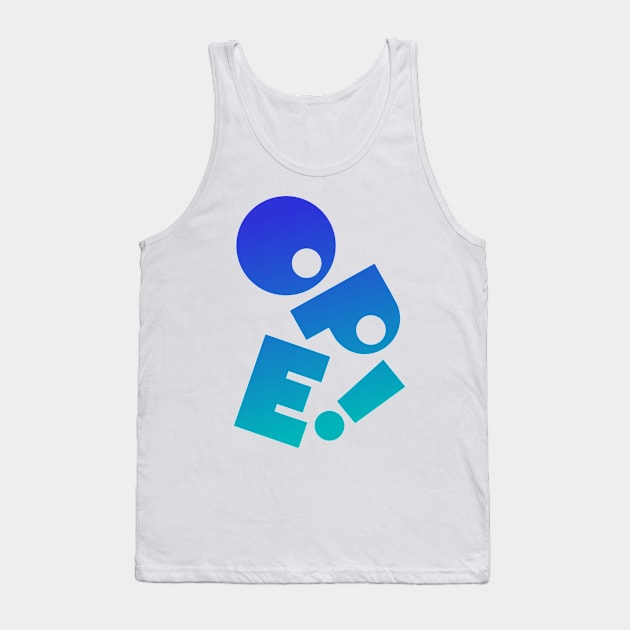 Ope! Down we go! Tank Top by ope-store